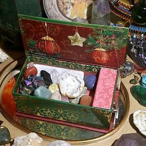 Sale! Xmas Music Box Mixed Crystal Set